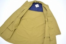 Mr. GENTLEMAN ミスタージェントルマン ATHLETICS STAINCOLLAR COAT ステンカラーコート L ベージュ 60/40クロス SOUTIEN MIX ミックス_画像6