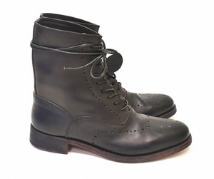 SAK（サク）Lace-up Medallion Boots Exclusiveレースアップメダリオンブーツ 編み上げ 店舗別注 レザーシューズ GUIDI グイディ レザー