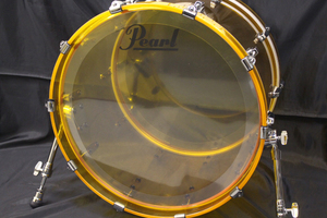 Pearl( pearl ) / CRYSTAL BEAT BASS DRUM 22×16 CRB2216BX/C732 #732 TANGERINE bass drum * free shipping ( one part region excluding.)