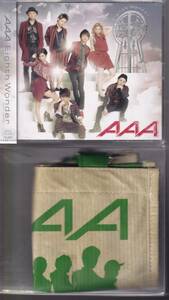 トリプルエーAAA/Eighth Wonder (初回生産限定) (ALBUM2枚組+DVD+オリジナルランチバッグ) 2CD+DVD★