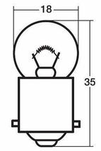 (送料無料)12V10W ウインカー電球バルブ　オレンジ　シングル球　G18/BA15S_画像2