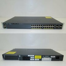 ◆CISCO Catalyst WS-C2960X-24TS-L V05 15.2(7)E2◆設定初期化済み_画像2