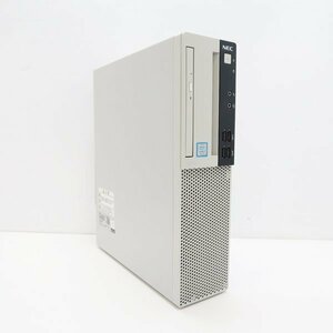 〇NEC Mate MKH32L-3【第8世代 Core i7 8700/メモリ8GB/M.2 SSD256GB+HDD2TB/Win11Pro/DVDマルチ/DP】