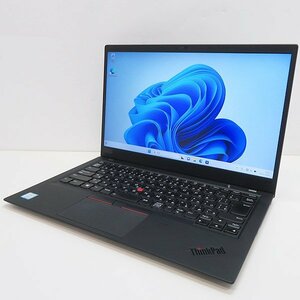 ■LENOVO ThinkPad X1 Carbon(20KG)■ Core i7-8550U/8GB/M.2SSD256GB/Wi-Fi/WEBカメラ/Win11Pro_64bit■ACアダプター欠品