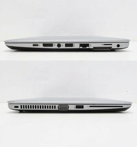 1円スタート〇HP EliteBook 820 G3【Core i7 6600U/メモリ8GB/SSD512GB/Win10Pro-64bit/webカメラ/無線LAN/DP/AC付属】_画像5