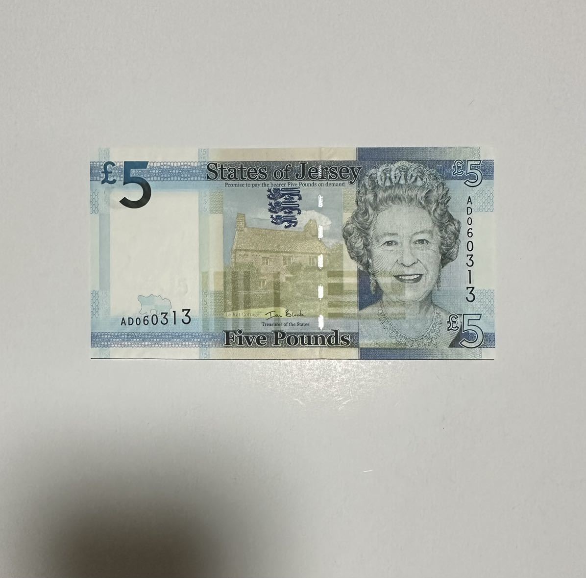 イギリス】◇1975-1992年 エリザベス女王 10ポンド 未使用 紙幣-