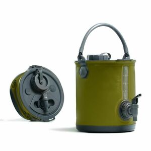 COLAPZ(kolapz) кувшин для воды 8L 2in1 Water Carrier&Bucket оливковый складной Jug ведро уличный кемпинг 5060269702782