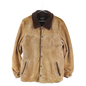 TENDERLOIN テンダーロイン 11AW T-SADDLE SUEDE JKT サドルスウェードジャケット ボア レザージャケット ブラウン