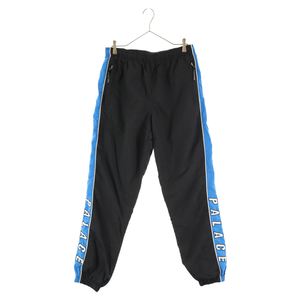 パレススケートボーズ SHELL OUT JOGGERS サイドライン ナイロンイージージョガーロングパンツ ブラック ブルー