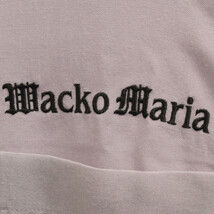 WACKO MARIA ワコマリア 23AW 50'S OPEN COLLAR SHIRT ロゴ刺繍オープンカラー長袖シャツ パープル 23FW-WMS-OC10_画像5