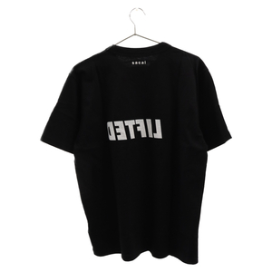 Sacai サカイ 20SS I Get LIFTED T-Shirt プリント半袖Tシャツカットソー ブラック 22-0354S