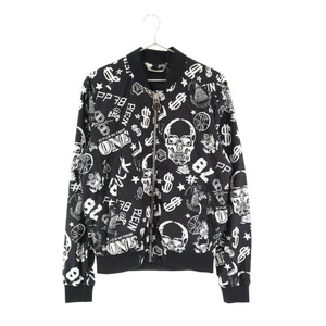 Philipp Plein フィリッププレイン MA-1 ナイロン ジップアップ ジャケット SS16HM243478