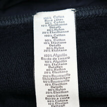 HERMES エルメス Nylon Pocket S/S Sweat Shirts ナイロンポケット付き 半袖クルーネック スウェットシャツ ネイビー_画像6