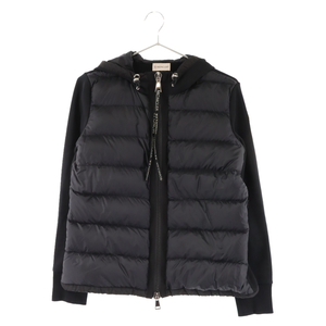 MONCLER モンクレール MAGLIA CARDIGAN マグリア ジップアップダウンカーディガン ジャケット ブラック レディース F20938G50300 V8053