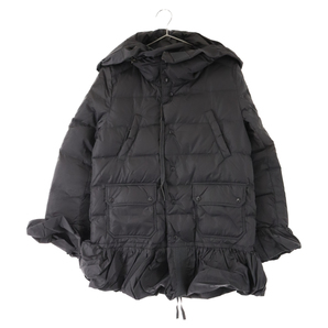 MONCLER モンクレール SERRE セール フリルハーフダウンジャケット グレー 32093463070554155 レディースの画像1