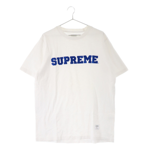 SUPREME シュプリーム 17SS Collegiate Logo Tee カレッジエイトロゴ半袖Tシャツ ホワイト