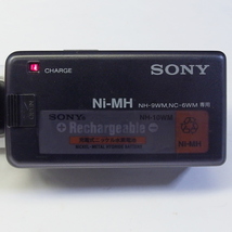 即決 SONY ソニー ガム電池用 Ni-MH Ni-Cdバッテリー充電器 「BC-9HE」★充電動作確認済み_画像9