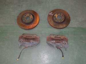 [ gome private person shipping un- possible ]* Lexus GS350 GRS191 Junk front rotor * caliper set ADVICS Pod 2 attaching diameter 33.5cm*