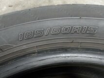 『DUNROP　ダンロップ　ENASAVE EC204　エナセーブ　185/60R15　2021年製　夏タイヤ　ノーマルタイヤ　2本セット』_画像5