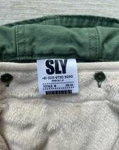 【送料無料】SLY スライ ジャケット コートレディース フード ライナー付き サイズ1 モスグリーン 濃緑_画像3