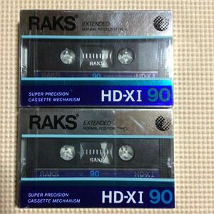 RAKS HD-XI 90 【トルコ産】ノーマルポジション　カセットテープ【未開封新品】★