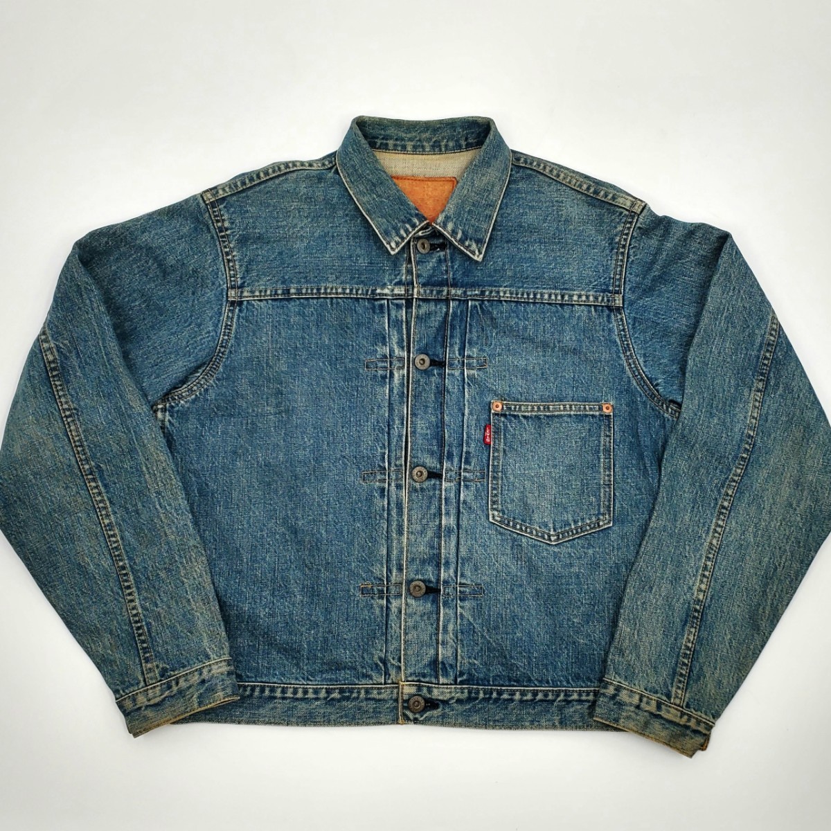 日本製ファースト Levi's 71506XX 38ビンテージ復刻Gジャン1st