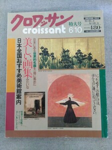 特2 52503 / クロワッサン 1991年6月10日特大号 美しい画集みたいな日本全国おすすめ美術館案内 ブリヂストン美術館 サントリー美術館
