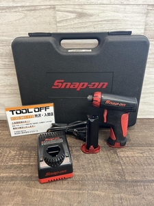 009▼おすすめ商品▼Snap-on スナップオン コードレススクリュードライバ CTSJ561CL バッテリー2個+充電器 7.2V 動作OK