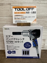 009▼未使用品・即決価格▼WIZA エアーインパクトレンチ 570N・mセット GTAW-570_画像1