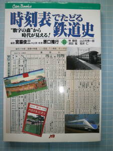 Ω　鉄道の本『時刻表でたどる鉄道史　“数字の森”から時代が見える！』宮脇俊三・編著／原口隆行・企画・執筆＊ＪＴＢ版