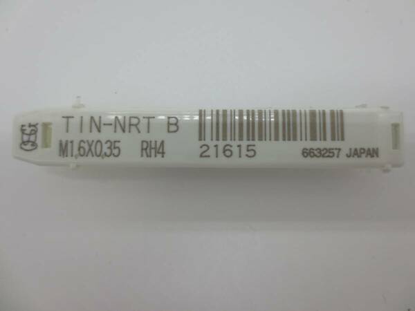OSG　TIN-NRT　RH4　B　M1.6X0.35　TiNコーティング溝なしタップ