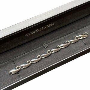 Georg Jensen ジョージジェンセン リフレクト リンクブレスレット S SV925 652C