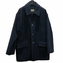 1円 BILL BLASS ビルブラスステンカラーコート ウール90/ナイロン10 トラッド メンズ L ステンカラーコート_画像1