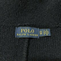 RALPH LAUREN ラルフローレン ニットカーディガンジャケット ゴールドボタン ネイビー系 ウール×カシミヤ レディース XS_画像7