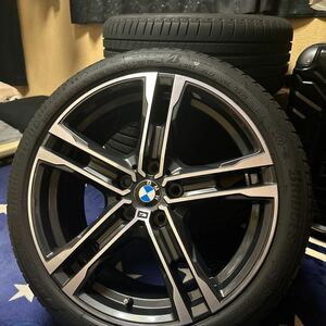 【美品】BMW純正 Mライトアロイホイール 819M　4本 8.0Jx18 F40.44.45.46 ブリヂストンランフラット225/40/18 4本セット