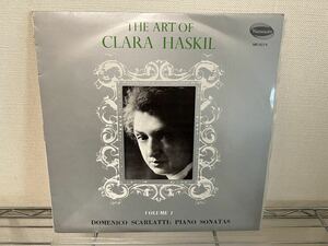 LPレコード美品 Clara haskil 不滅のクララ・ハスキル第一集　ドメニコ・スカルラッティ　ピアノソナタ集
