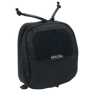 AGILITE ユーティリティポーチ GENERAL PURPOSE POUCH ミルスペックナイロン 500D CORDURA製 [ ブラック ]