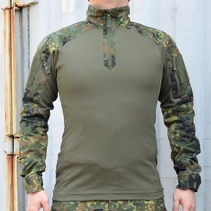 HELIKON-TEX combat shirt MCDU military uniform NYCO lip Stop BL-MCD-NR [frek Turn / olive green / regular /M size ]