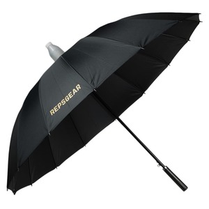 REPSGEAR 雨傘 スルット傘 120cm スライドカバー付 ストレートグリップ [ブラック] レプズギア 雨具 長傘