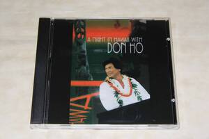 ●　DON HO　ドン・ホー　●　A NIGHT IN HAWAII WITH DON HO