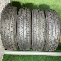 (K-47) DUNLOP EC202 145/80R13 75S 2019年製 4本 DAIHATSU ムーヴ タント ミラ 13×4J PCD100 +40 _画像6