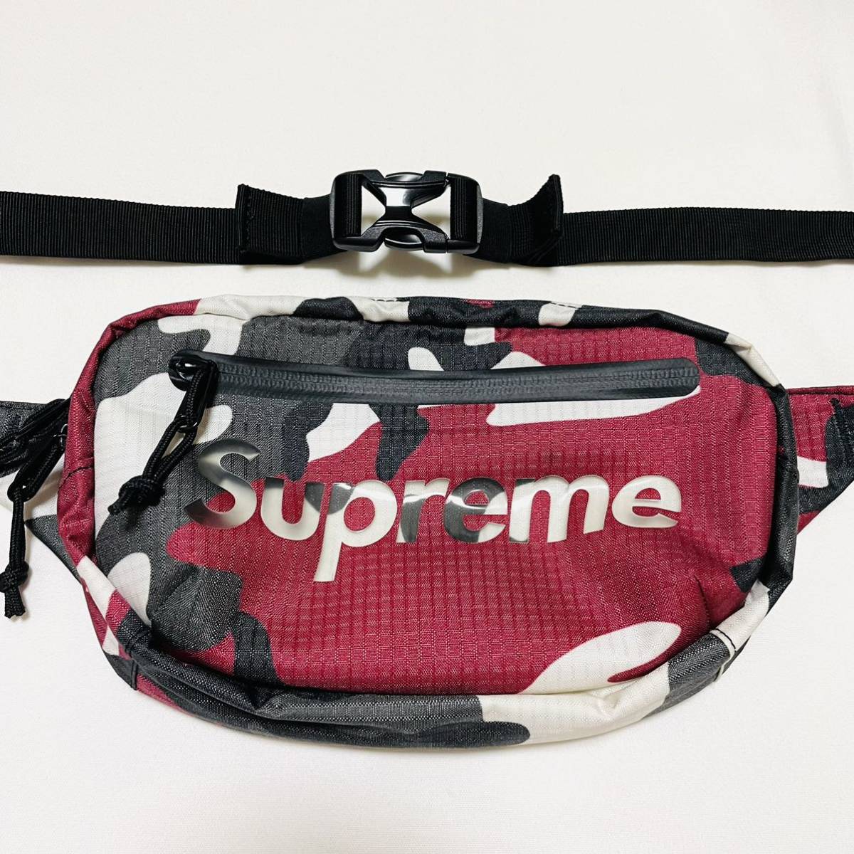 Yahoo!オークション -「supreme waist bag red」の落札相場・落札価格