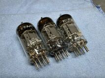 Mullard ECC83 12AX7 3本 真空管 希少品 telefunken銘_画像1