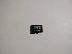 microSDカード　128MB　メガバイト　フォーマット済み　メモリーカード マイクロSDカード