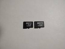 2枚セット　microSDカード　128MB　メガバイト　フォーマット済み　メモリーカード マイクロSDカード_画像1