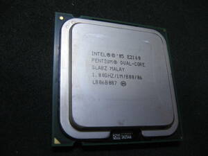 Intel Pentium Dual-Core E2160_1.80GHz/1M/800/TDP 65W( correspondence socket :LGA775) used * operation goods 