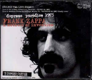 FRANK ZAPPA / DUPREE'S PARADISE 1973 (3CD)