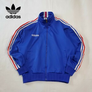 90s adidas アディダス トラックジャケット トリコロールカラー