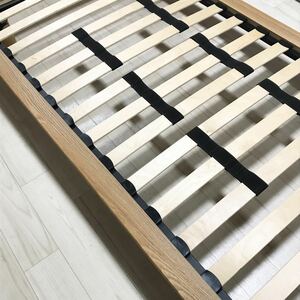  Muji Ryohin bed frame single size wood springs oak material ( mattress another exhibition )@ pickup limitation ( Nagoya city )