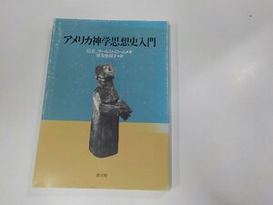 13V3671◆アメリカ神学思想史入門 S.E.オールストローム 教文館 ☆